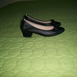 Hispanitas Vintage 2014 Black Leather (Joy is a Choice) Shoes